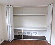 荷物の多い方でも安心のクローゼットです