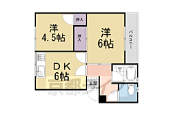 間取図画像 2DK