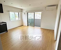 京都地下鉄東西線 椥辻駅 徒歩7分の賃貸マンション 4階2LDKのリビング/ダイニング