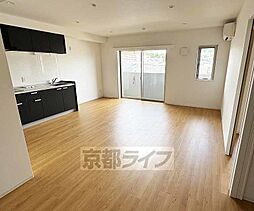 京都地下鉄東西線 椥辻駅 徒歩7分の賃貸マンション 2階2LDKのリビング/ダイニング