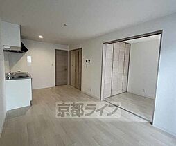 JR片町線(学研都市線) 長尾駅 徒歩10分の賃貸アパート 1階1LDKのリビング/ダイニング