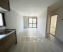 近鉄京都線 狛田駅 徒歩5分の賃貸アパート 1階2LDKのリビング/ダイニング