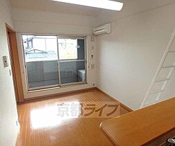 JR片町線(学研都市線) 藤阪駅 徒歩15分の賃貸アパート 2階1LDKのリビング/ダイニング