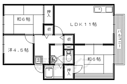 JR片町線(学研都市線) 藤阪駅 徒歩20分の賃貸アパート