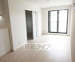 京都地下鉄東西線 椥辻駅 徒歩14分の賃貸アパート 3階1LDKのリビング/ダイニング