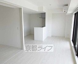 京都地下鉄東西線 東野駅 徒歩9分の賃貸マンション 6階2LDKのリビング/ダイニング