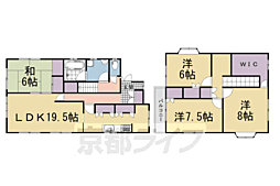 城陽市富野森山貸家