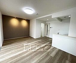 JR片町線(学研都市線) 藤阪駅 徒歩3分の賃貸アパート 1階1LDKのリビング/ダイニング