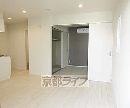 京都地下鉄東西線 小野駅 徒歩9分の賃貸アパート 2階1LDKのリビング/ダイニング