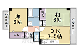 間取図画像 2DK