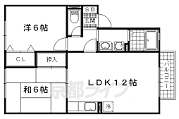 リアルコンフォート1 2LDKの間取図画像