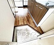 靴収納付きの玄関