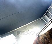 広いバルコニーです。