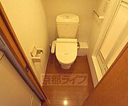 トイレもゆったり。