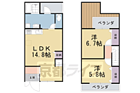 京都府京都市右京区山ノ内中畑町：物件画像／(株)京都ライフ 小倉店