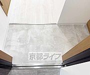 広い玄関です・