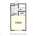 加納ビルB棟4階2.1万円