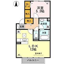 セゾン輝  ｜ 宮崎県宮崎市大字本郷北方（賃貸アパート1LDK・1階・45.12㎡） その2