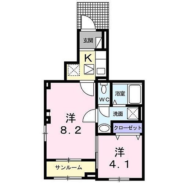 ミモザ　コリーナ ｜宮崎県宮崎市大字本郷北方(賃貸アパート1K・1階・40.59㎡)の写真 その2