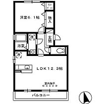 Ｎ’ｓ　ＢＬＡＮＣ　Ａ棟  ｜ 宮崎県都城市上東町（賃貸アパート1LDK・1階・44.16㎡） その2