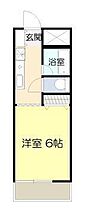 オクトワール宮崎東 601 ｜ 宮崎県宮崎市田代町（賃貸マンション1K・6階・19.27㎡） その2