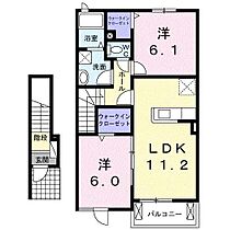 プランドールMI  ｜ 宮崎県宮崎市高岡町飯田（賃貸アパート2LDK・2階・57.64㎡） その2