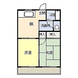 間取図画像 2DK