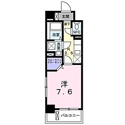 オリージャ　ビルディング 2階1Kの間取り