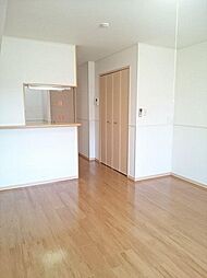 ガーデンコート　Ｂ 102 1階ワンルームのリビング/ダイニング