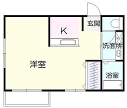MT恒久ビル ワンルームの間取図画像