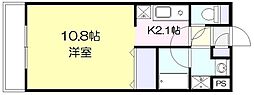 エトワール大淀 ワンルームの間取図画像