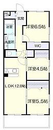 アルテマイスターシオミ 3LDKの間取図画像