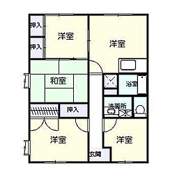 エトワール霧島 3SLDKの間取図画像