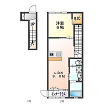 2階 / 1LDK / 40.21㎡