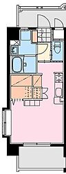 ルオーゴ ワンルームの間取図画像