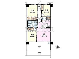 間取図画像 3LDK