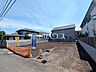 外観：接道状況および現場風景　【調布市国領町5丁目】