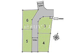 清瀬市下清戸1丁目 全6区画 宅地分譲 6号地