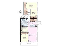 コープ野村練馬氷川台 4LDKの間取図画像