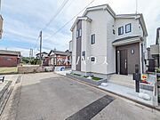 接道状況および現場風景　【立川市一番町2丁目】