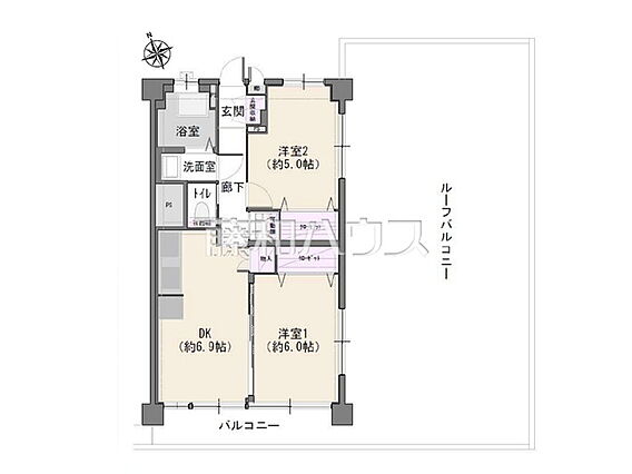 間取図　【井草...