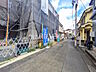 外観：接道状況および現場風景　【富士見市羽沢1丁目】