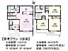その他：≪D号地　建物プラン例（間取図）≫　【府中市本宿町1丁目】