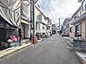 外観：接道状況および現場風景　【朝霞市膝折町2丁目】