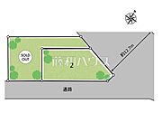 全体区画図　【練馬区大泉学園町8丁目】