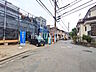 外観：順調に工事が進んでいます。実際の街並みの様子が段々見えて参りました。ぜひ実際に現地をご見学下さいませ。 　【朝霞市岡3丁目】