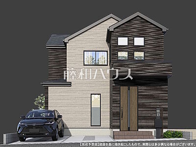 外観:2号棟 完成予想図(外観) 【八王子市富士見町】 外観:2号棟 完成予想図(外観) 【八王子市富士見町】