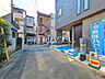 外観：接道状況および現場風景　【朝霞市本町2丁目】