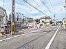 外観：接道状況および現場風景　【日野市東豊田4丁目】