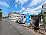 外観：接道状況および現場風景　【三鷹市井口4丁目】
